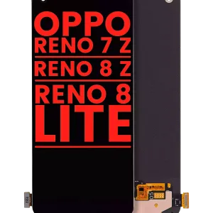 Oppo A74 4G / A95 4G / A96 5G / F19 4G / F19S 4G / F21s pro 5G / Reno 6 lite 4G / Reno 7Z 5G / Reno 8Z 5G / Reno 8 lite 5G / Realme 6 4G / OnePlus Nord N20 5G / N200 Premium LCD Replacement Screen - OLED
