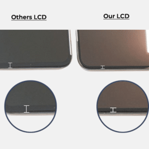 lcd border difference