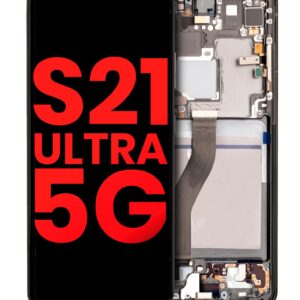 Samsung Galaxy S21 Ultra Premium LCD Replacement Screen With Frame - OLED