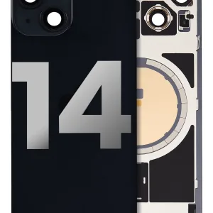 iPhone 14 Back Glass With Frame and Camera Lens