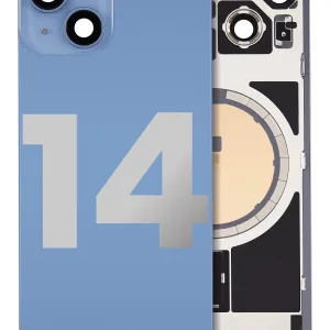 iPhone 14 Back Glass With Frame and Camera Lens
