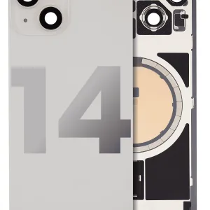 iPhone 14 Back Glass With Frame and Camera Lens