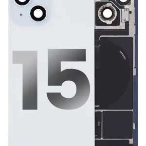 iPhone 15 Back Glass With Frame and Camera Lens