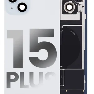 iPhone 15 Plus Back Glass With Frame and Camera Lens