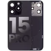 iPhone 15 Pro Back Glass With Frame and Camera Lens