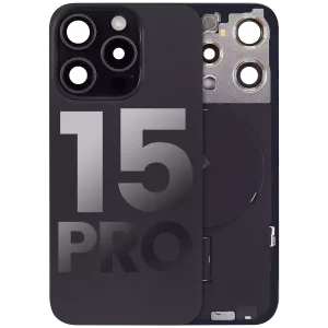 iPhone 15 Pro Back Glass With Frame and Camera Lens