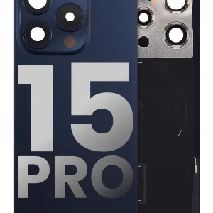 iPhone 15 Pro Back Glass With Frame and Camera Lens