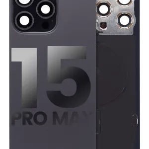 iPhone 15 Pro Max Back Glass With Frame and Camera Lens