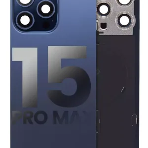 iPhone 15 Pro Max Back Glass With Frame and Camera Lens