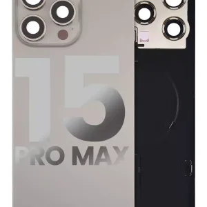 iPhone 15 Pro Max Back Glass With Frame and Camera Lens