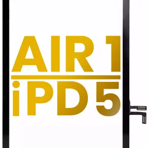 iPad 5th Gen / Air 1 2017 Touch Screen Glass Digitizer With Home Button - Black