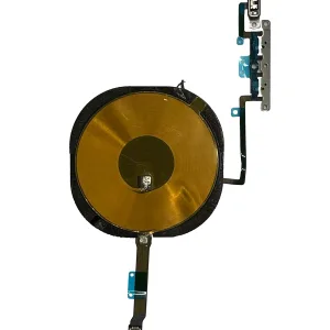 iPhone 11 Pro Max Volume Button with Nfc Wireless Charging Coil Flex