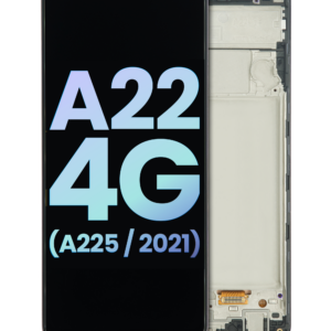Samsung Galaxy A22 4G Lcd Screen With Frame - OEM