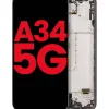Samsung Galaxy A34 Premium LCD Replacement Screen With Frame - OLED