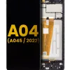 Samsung Galaxy A04 Lcd Screen With Frame