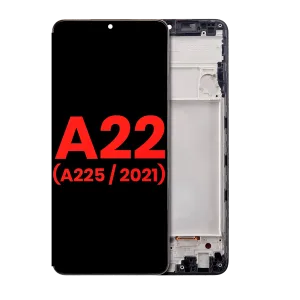 Samsung Galaxy A22 4G Premium LCD Replacement Screen With Frame - OLED